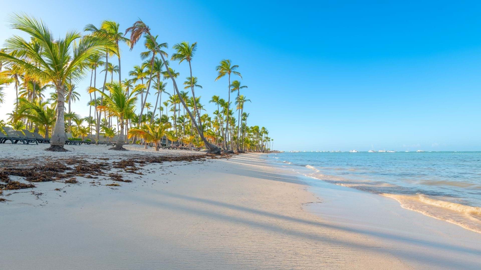 Dominikanska Republika, plaža u Punta Cani.