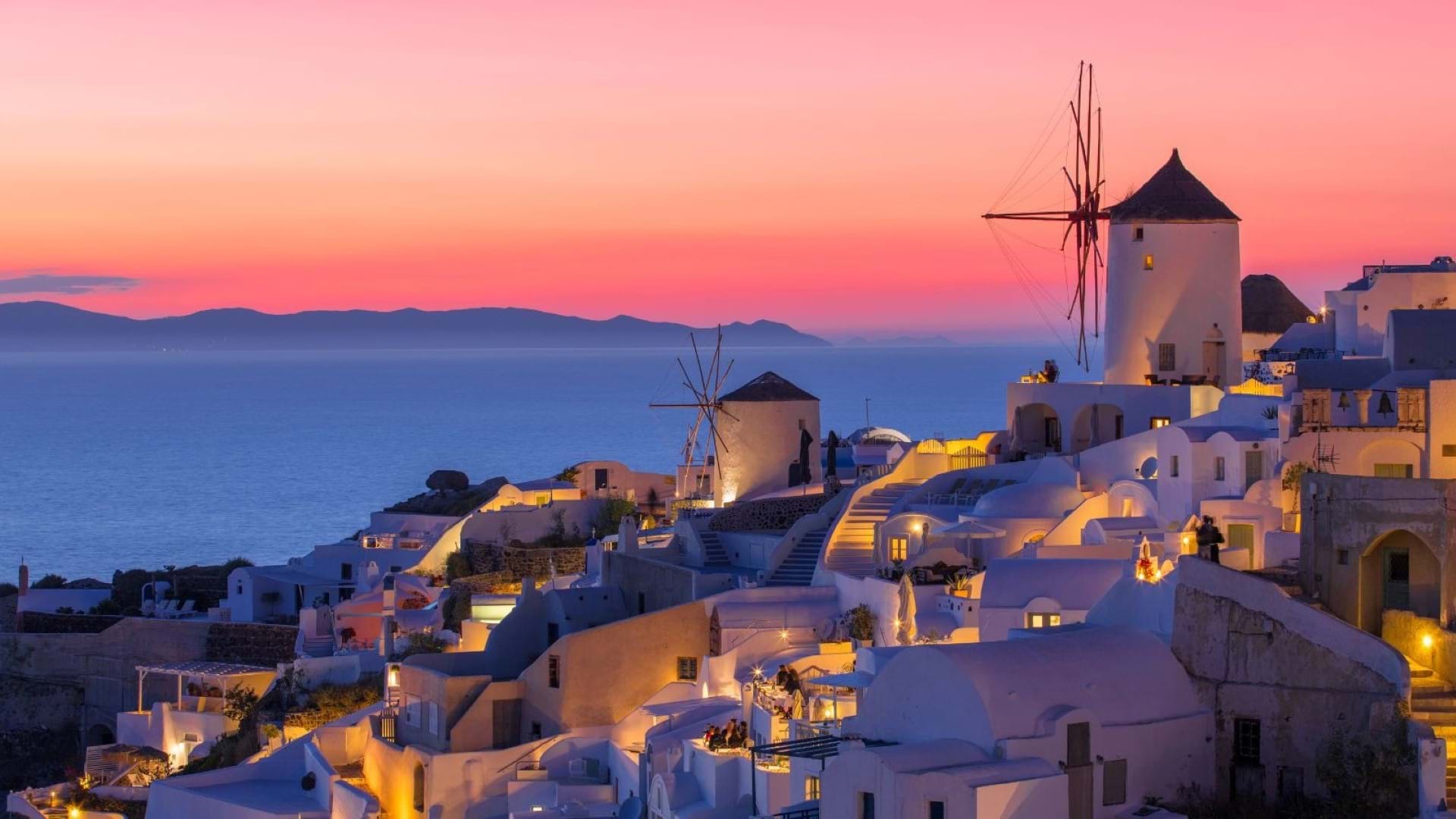 Aranžman Santorini i zalazak sunca u Firi