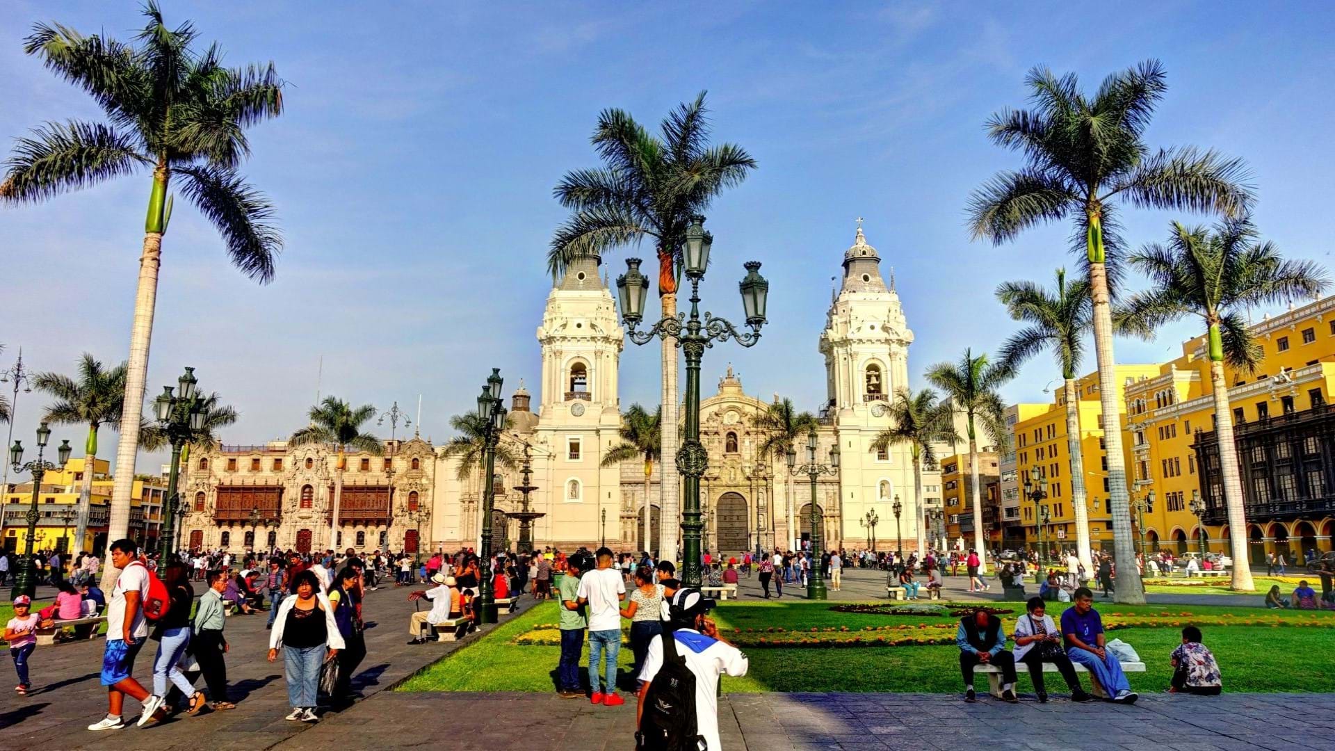 Peru, gradski trg u Limi