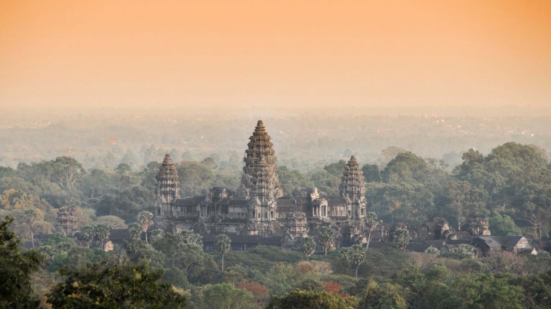 Angkor Wat iz prtičje perspektive i okolina