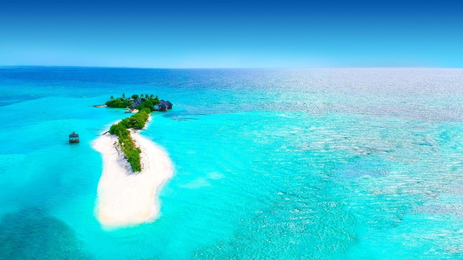 Maldivi pusto ostrvo