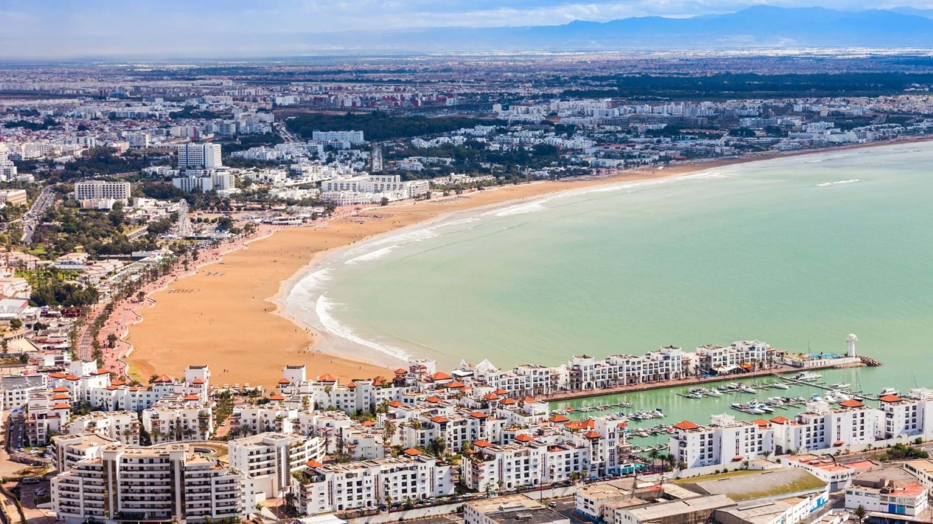 Agadir - moderan grad Maroka