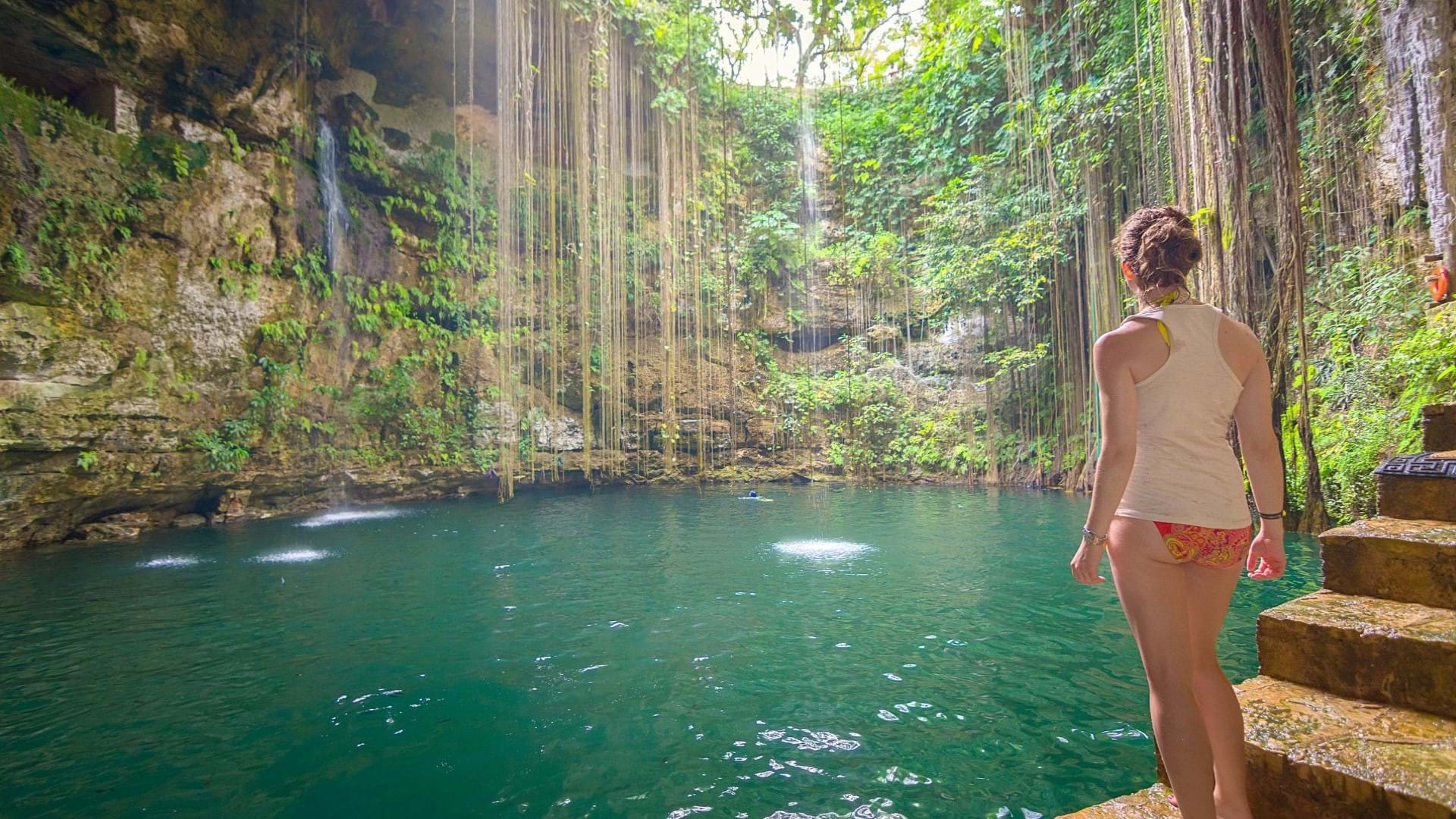 Cenote, kupalište u Meksiku na izletu u Čičen Icu.