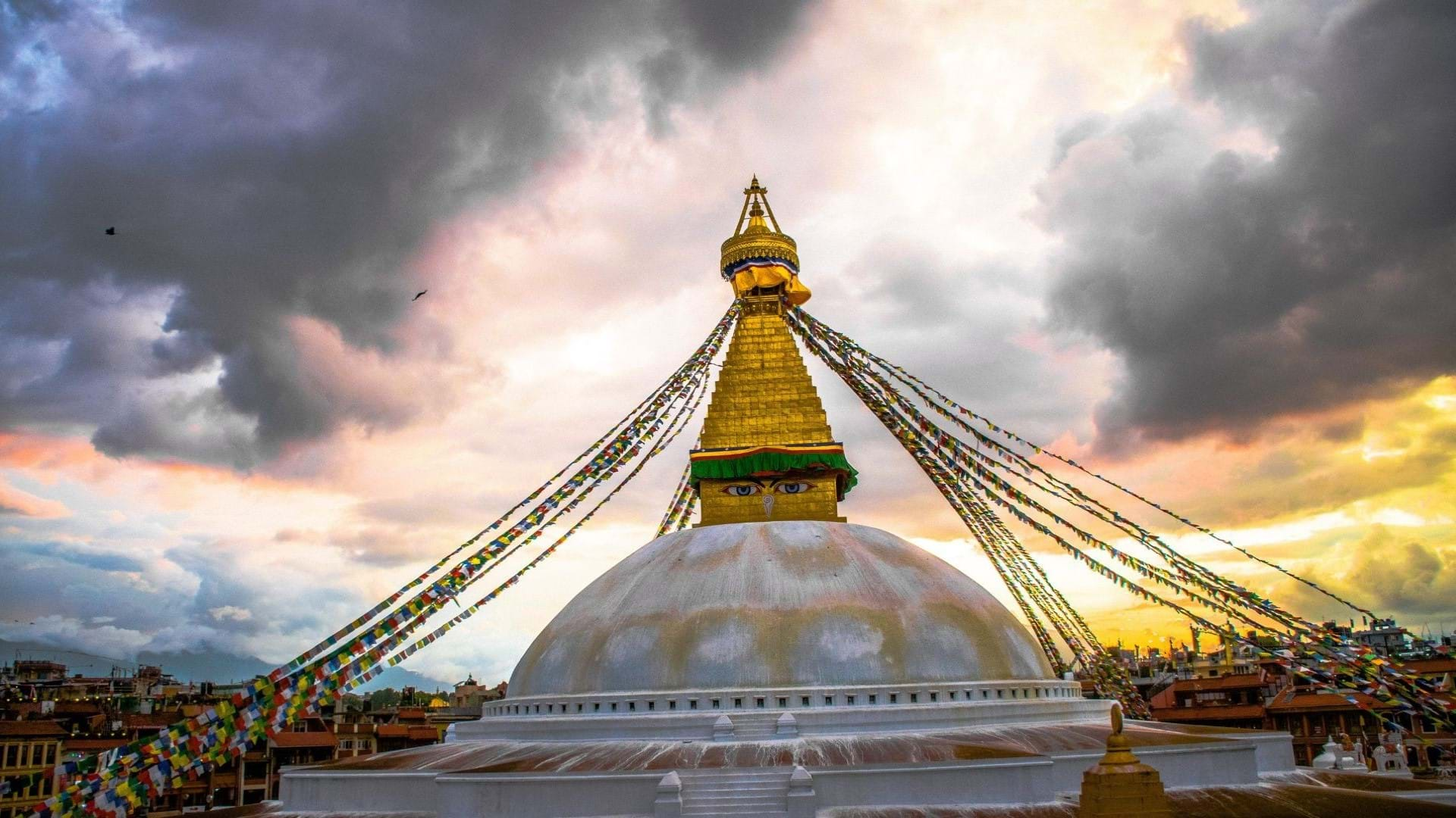 Hramovi u Katmandu-u na putovanju u Nepal.