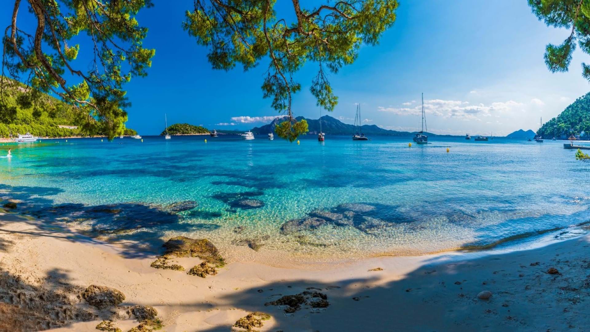 Peščane plaže na obali Španije