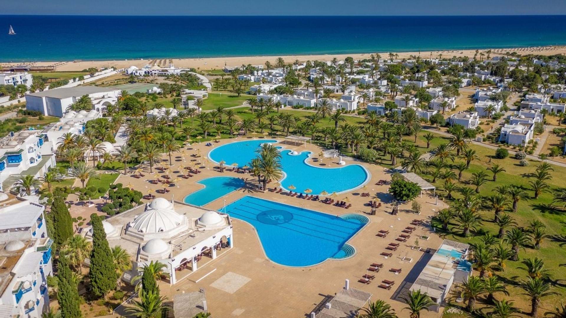Kompleks hotela Mirage Resort & Spa u Hamametu, Tunisu.