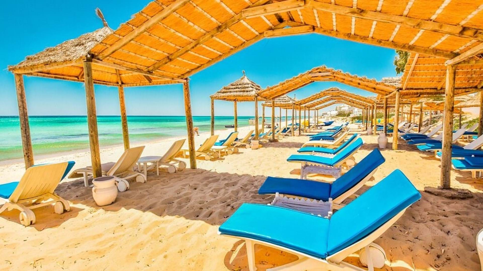 Plaža Hotela Sol Azur u Tunuisu