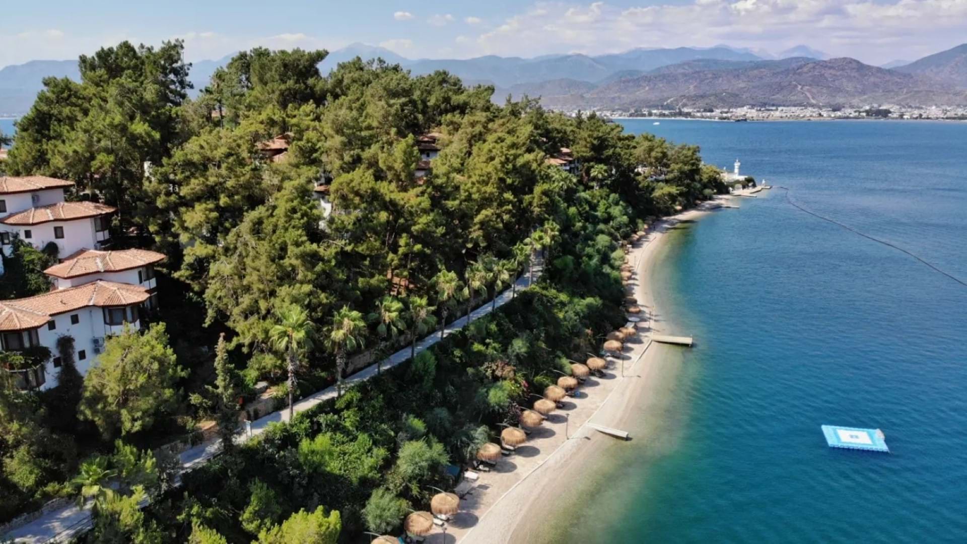 Plaža u hotelu Club Letoonija u Fetijama