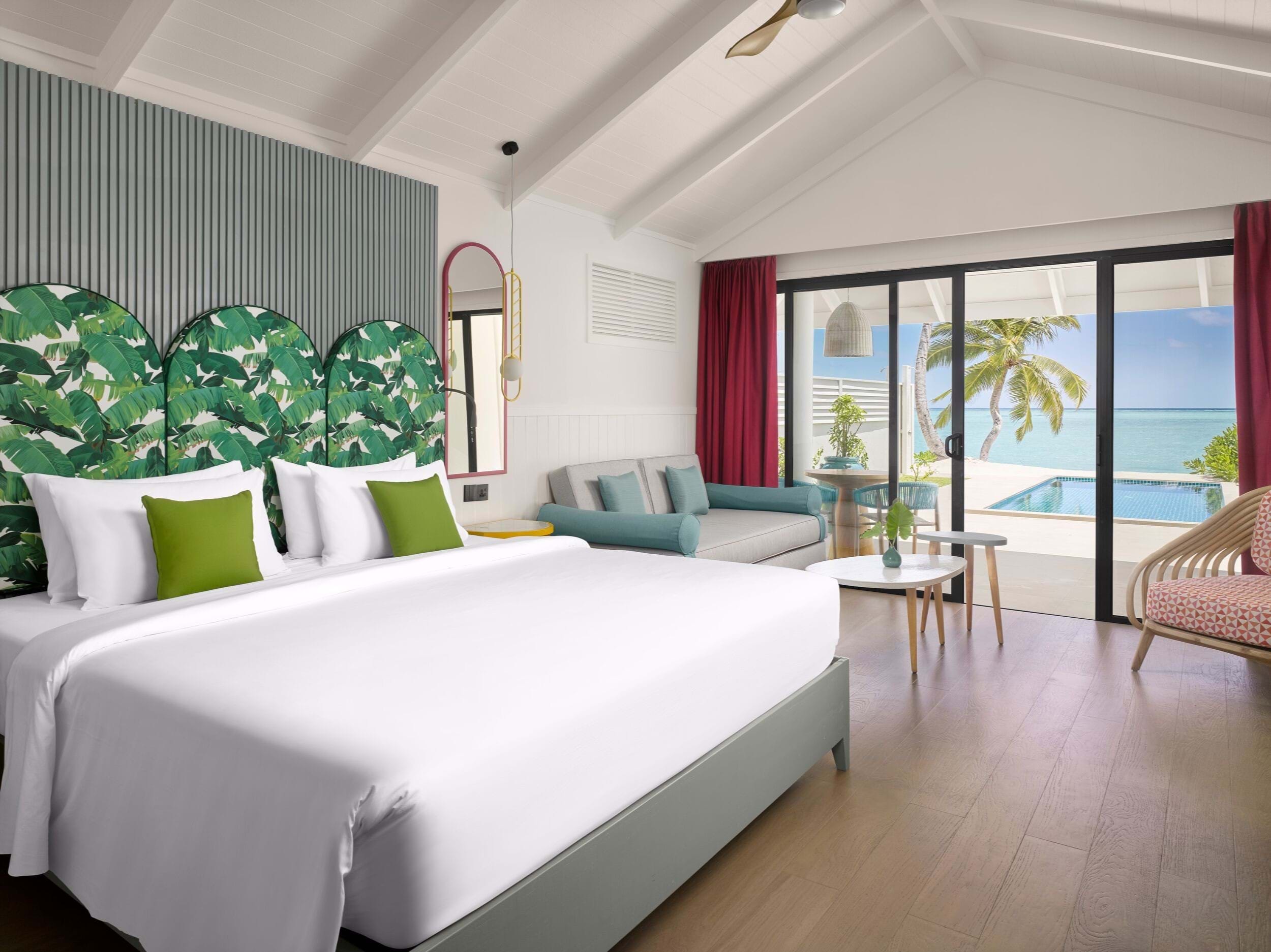 Beach Pool Villa, Villa Park Sun Island Resort Maldivi