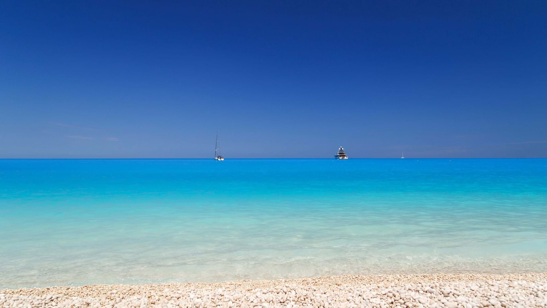 Mytos plaža na ostrvu Kefalonija u Grčkoj.