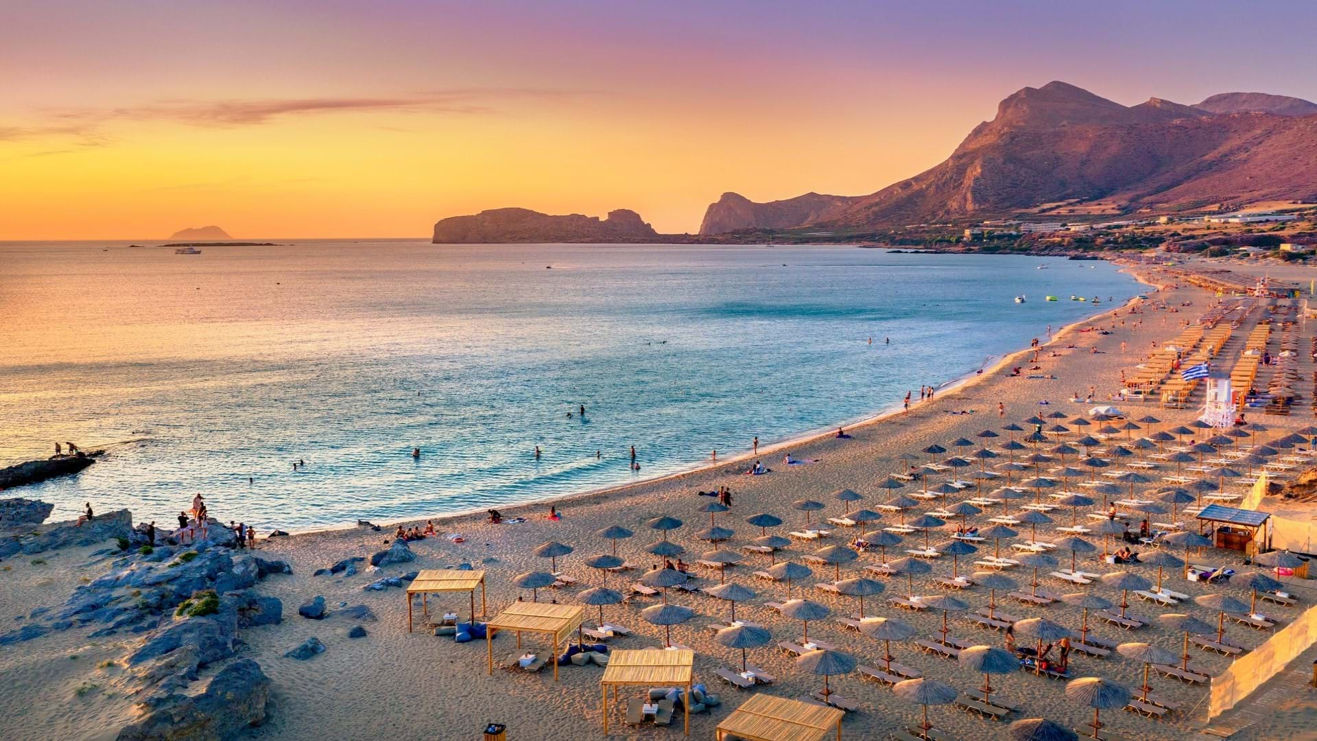 Jedna od najlepših plaža na Kritu. Prilikom letovanja na Kritu obavezna je poseta ovoj plaži.