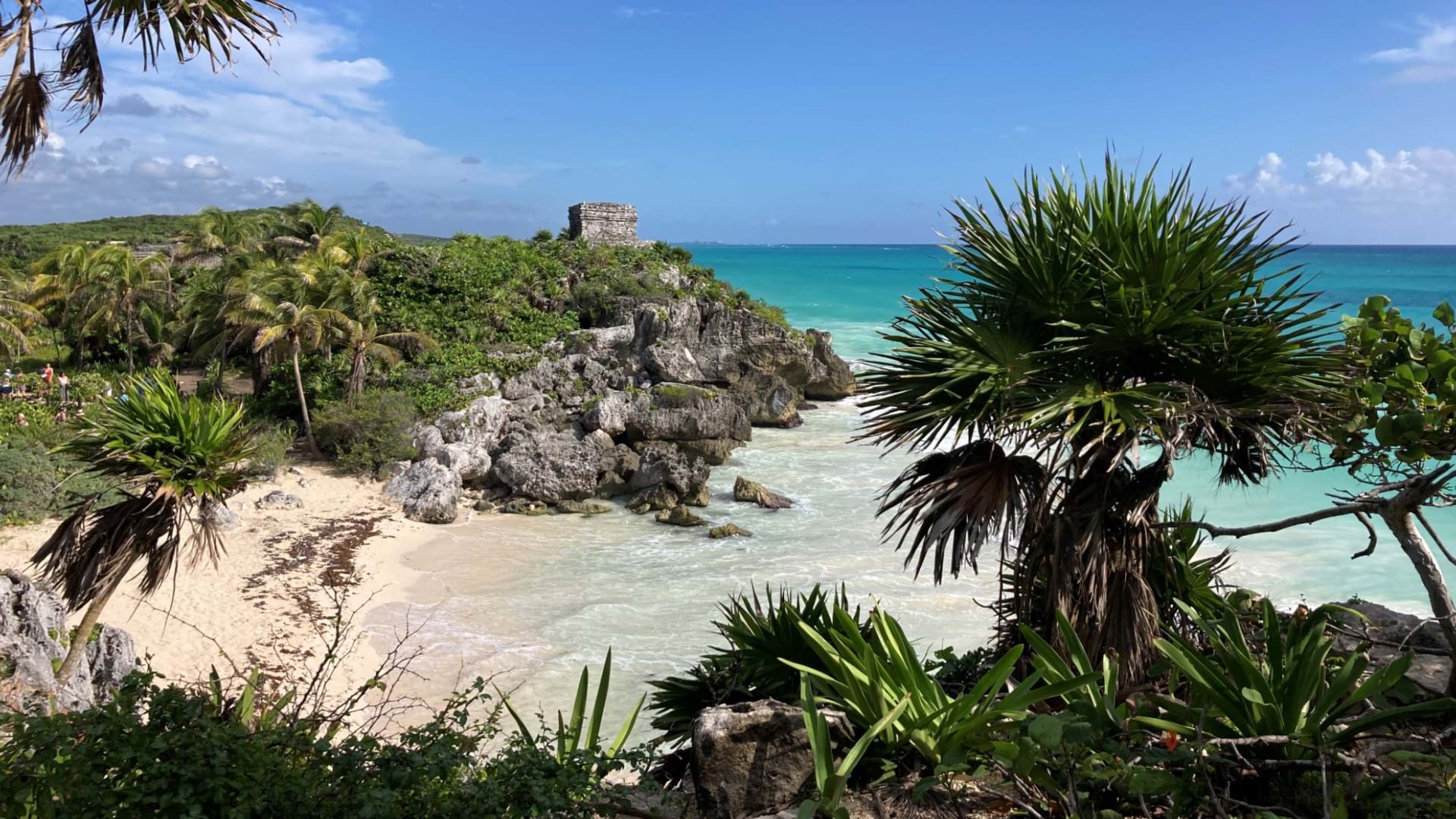 Tulum, obala i priroda lokaliteta.