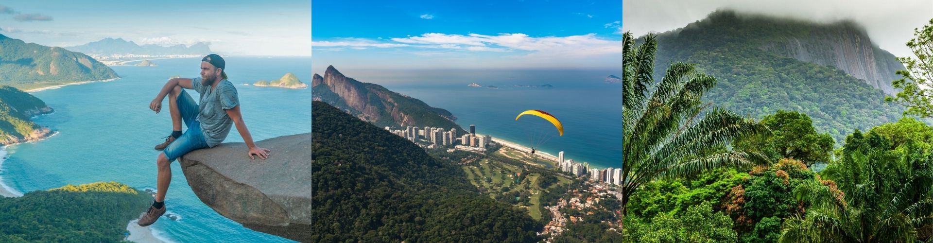 RIO DE ŽANEIRO – slobodan dan ili izbor fakultativnog izleta po želji – stena Telegrafo / hajking kroz Tižuku / let iznad grada
