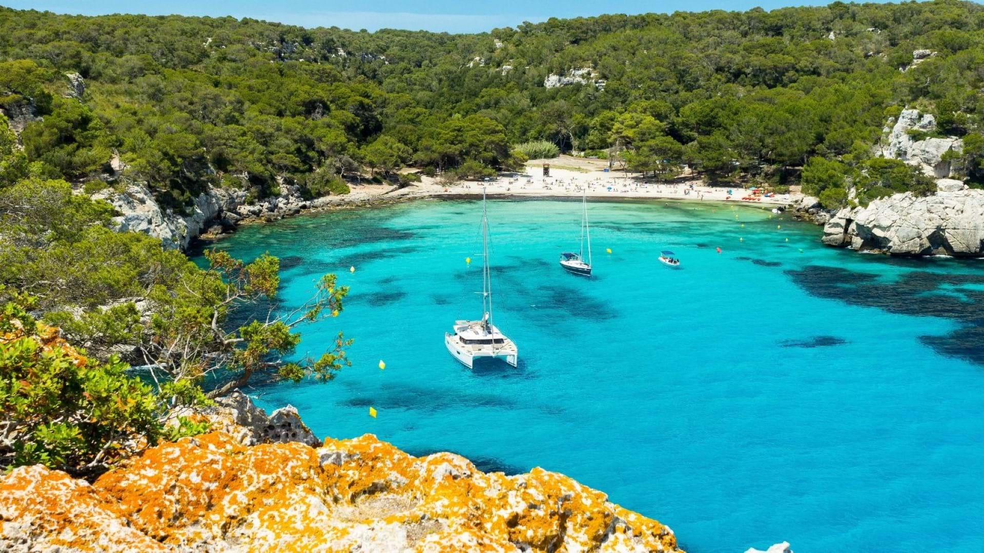 Skrivea uvala i plaža na ostrvu Menorka