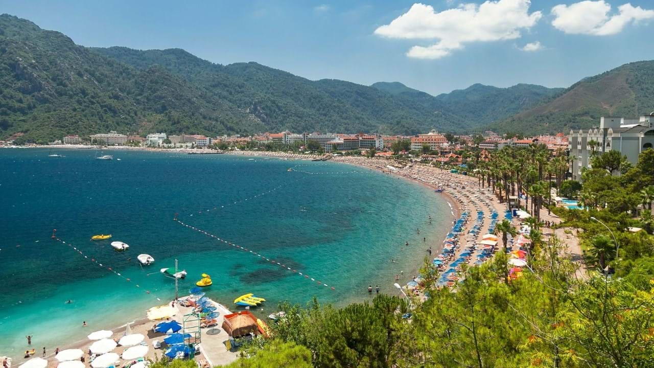 Marmaris, Turska, gradska plaža